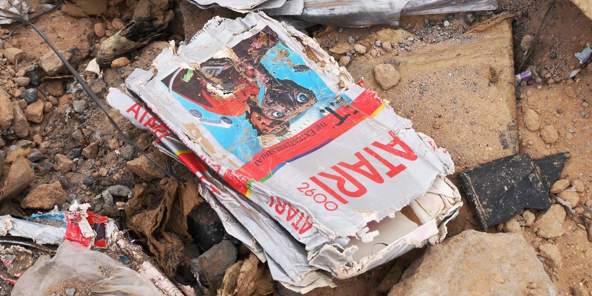 Produtos fracassados.