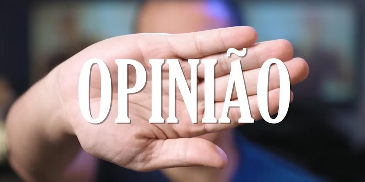 “Opinião”.