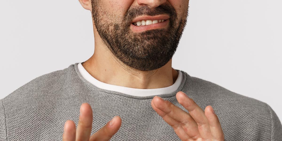 Questão de desgosto.