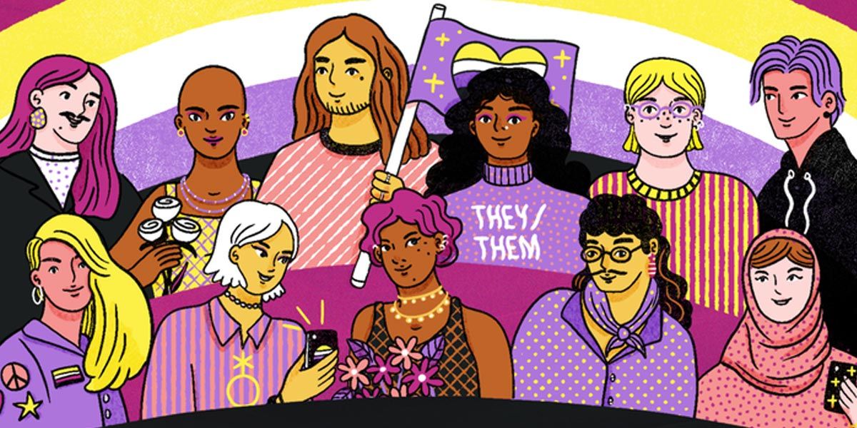 Não-binariedade binária.