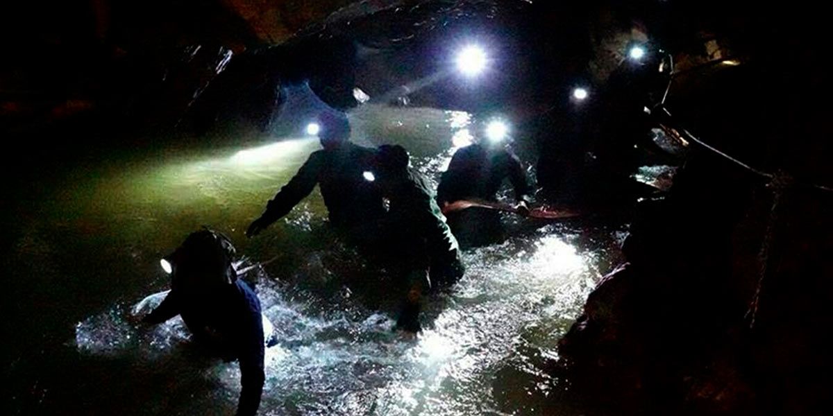 Resgate na Tailândia.