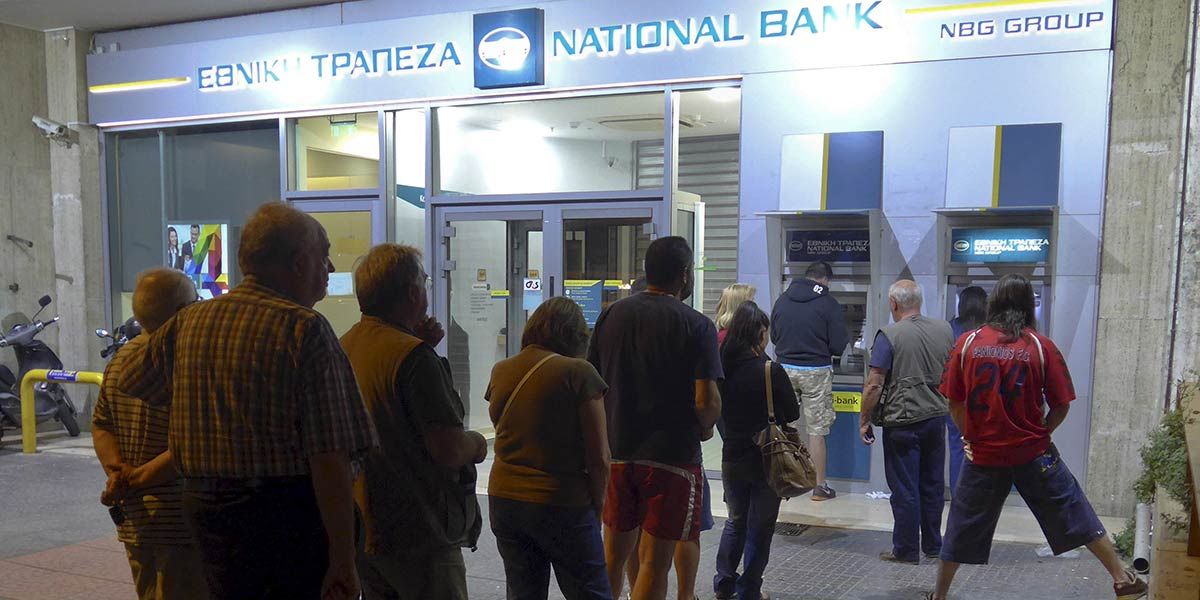 Negócio da Grécia.