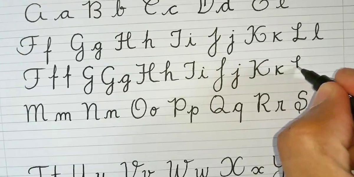 Letra cursiva: atividades de caligrafia para crianças - Toda Matéria